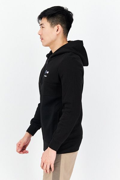 Puma Men Sportswear Fit Training Brand Logo Sweatshirt, Black Combo