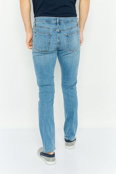 GAP Men Slim Fit Wash Stretchable Denim, Blue