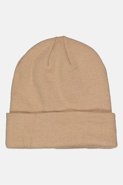 Don't Call Me Jennyfer Women Plain Knitted Beanie, Beige