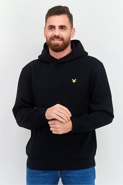 Lyle & Scott Men Brand Logo Long Sleeves Sweatshirts, Black