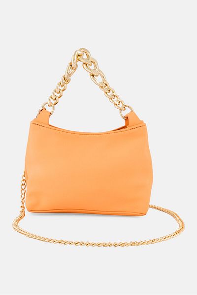Urban Expressions Women Solid Cross Body Bag 20 L x 15 H x 5 W cm, Orange
