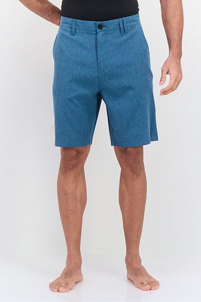 Hurley Men Regular Fit Beachwear Shorts, Sage Blue