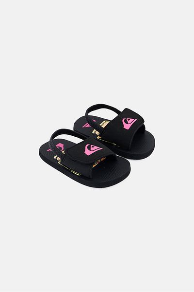 Quiksilver Toddlers Boy Slingback Slipper, Black
