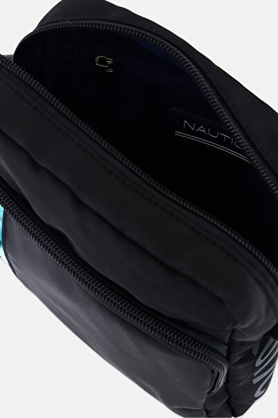Nautica Women Brand Logo Cross Bag 17  L x 24 H x 5 W cm, Black