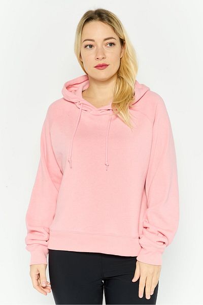 Champion Women Sportswear Fit Long Sleeves Outdoor Sweatshirt, Pink