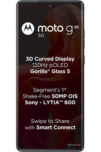 Motorola G85 5g، 12 جيجابايت، 12 جيجابايت رام، 256 جيجابايت روم، أندرويد 14، رمادي حضري