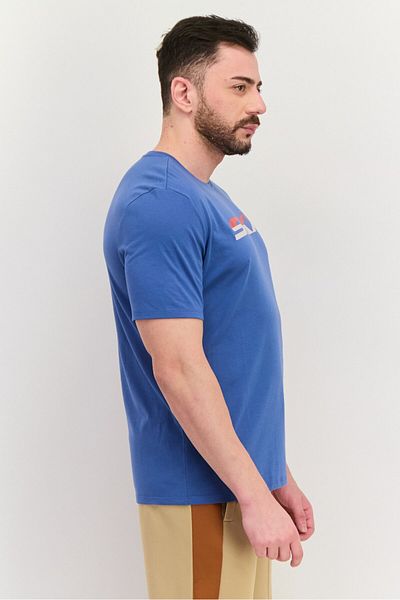 SKECHERS Men Sportswear Fit Short Sleeves Training T-shirt, Blue