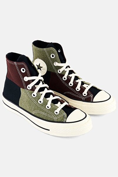 Converse Kids Boy Chuck 70 Lace Up Casual Shoes, Black Combo