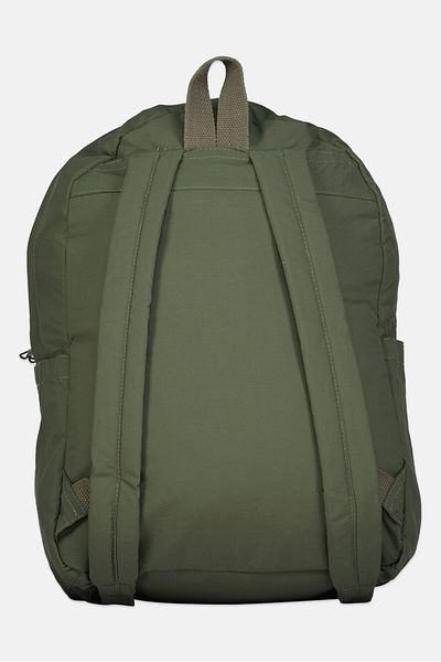 Bebe حقيبة ظهر بشعار العلامة التجارية للرجال 28 طول × 35 ارتفاع × 12 عرض سم، زيتوني