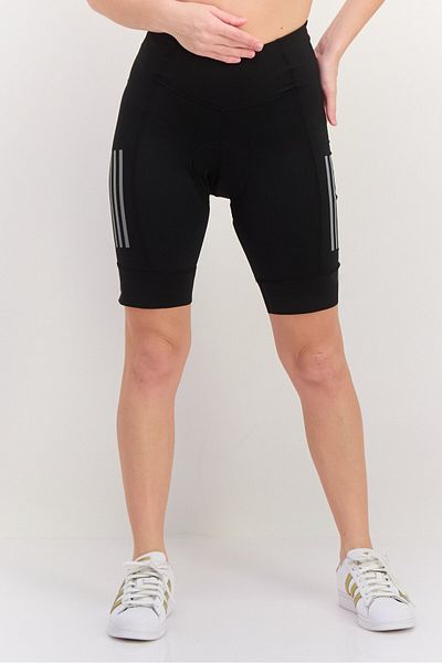 adidas Women Sportswear Fit Biker Shorts, Black