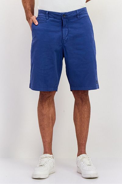 Quiksilver شورت تشينو سادة للرجال، أزرق