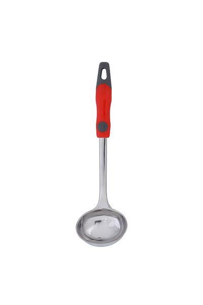 DELCASA Stainless Steel Soup Ladle, PP Handle Serving Spoon, DC1935