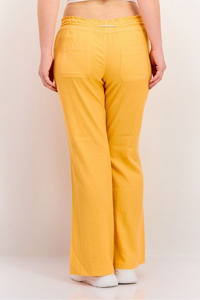 Roxy Women Wide Leg Drawstring Pants, Orange