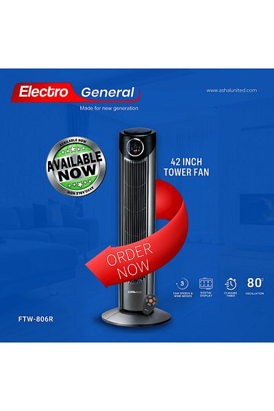 Electro general Tower Fan