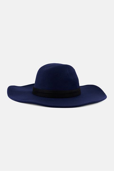 French Connection Men Plain Bucket Hat, Navy Blue