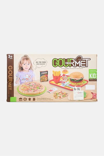 Gourmet Toy Chef Burger And Pizza Shack, Green Combo