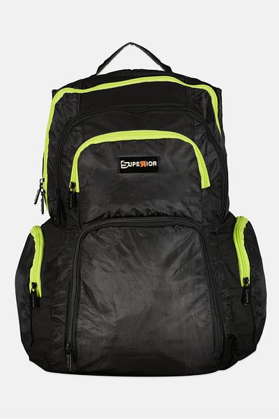 Superior Kids Boy Brand Logo Backpack 45 H x 33 L x 15 W cm, Black Combo