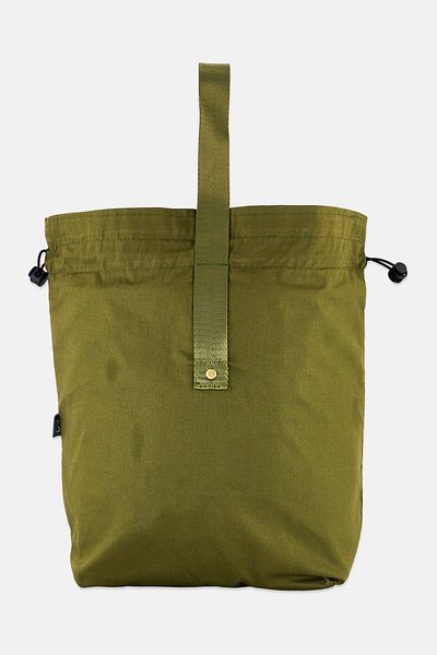 Muy Mucho Women Plain Lunch Bag 30 H x 32 L x 14 W cm, Olive