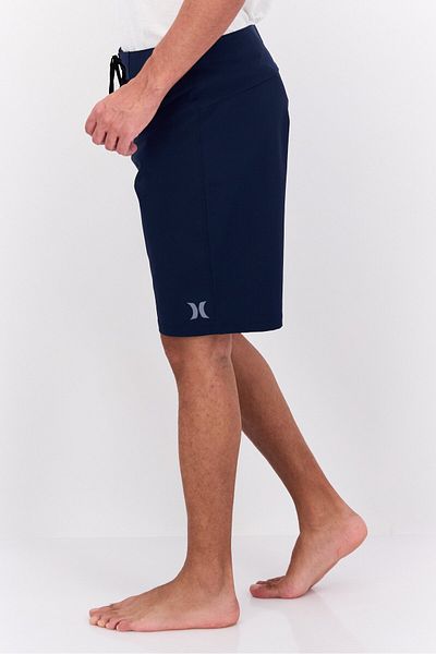 Hurley Men Brand Logo 20 Length Board Shorts, Navy Blue