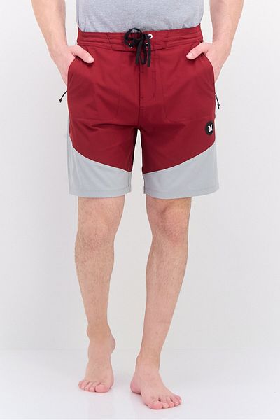 Hurley Men Brand Logo Board Short, Grey