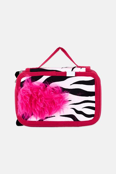 Squishmallows Kids Girl Tracey Pencil Case 20 H x 14 L x 3 W cm, Pink