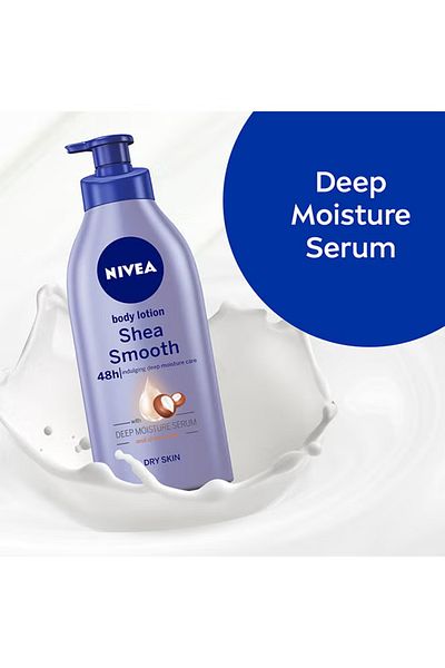 NIVEA Shea Smooth Body Lotion For Dry Skin 625ml