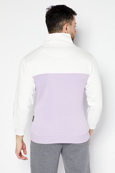 French Connection Men Round Neck Brand Logo Long Sleeves Sweatshirt, White