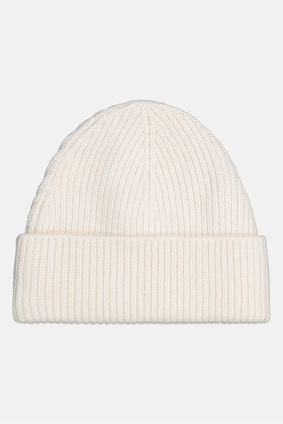 Champion Men Brand Logo Beanie, White