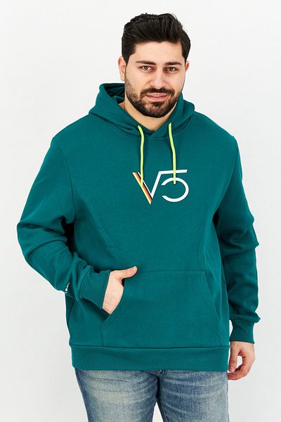 Aston Martin Men Hooded Neck Graphic Print Long Sleeves Hoodies, Green
