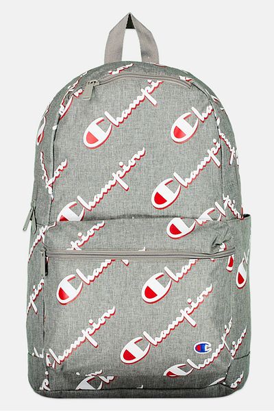 Champion Men Brand Logo Backpack 45 H x 31 L x 12 W cm, Grey