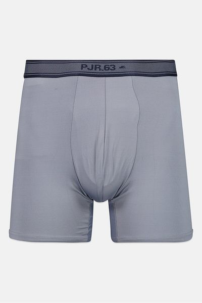 Pajar Men 3 Pieces Brand Logo Boxer Brief, Navy