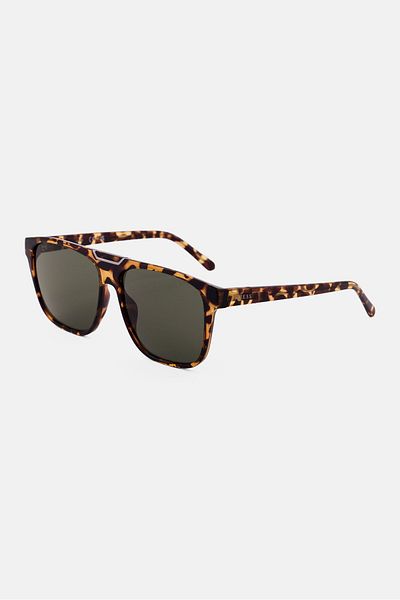 Guess Men GU00056 Square Sunglasses, Brown