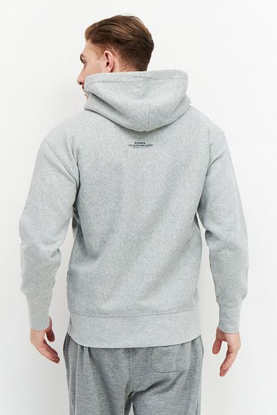 Vans Men Sportswear Fit Long Sleeve Embroidered Hoodie, Grey