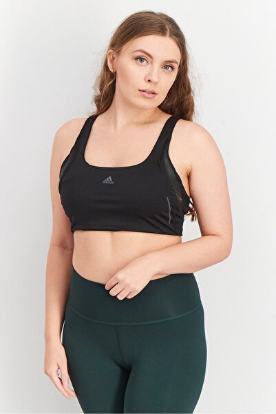 adidas حمالة صدر رياضية نسائية مبطنة غير مبطنة باور إمباكت لوكس HIIT باللون ا...