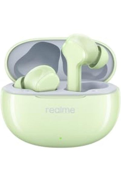 realme Buds T110 with AI ENC for Calls, Fast Charging Bluetooth Headset (Country Green)