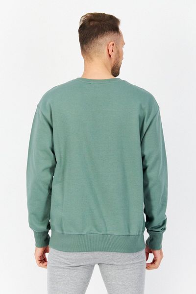 New Balance Unisex Relaxed Fit Long Sleeve Brand Logo Training Sweatshirts, Green