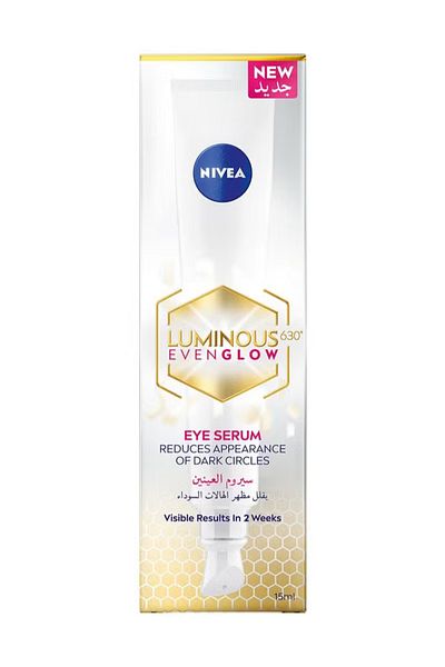 NIVEA LUMINOUS 630 EVEN GLOW Anti Dark Circles Puffy Eyes Serum 15ml