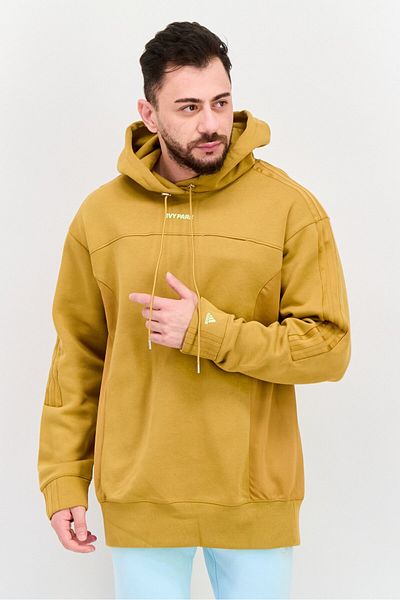 adidas X Ivy Park Men Sportswear Fit Outdoor Hooded Sweatshirt, Dark Tan