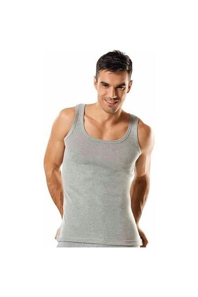 ENTAHA Tutku Men's Gray 6-Pack Rib Classic Athlete Elf568T0102Ccm6