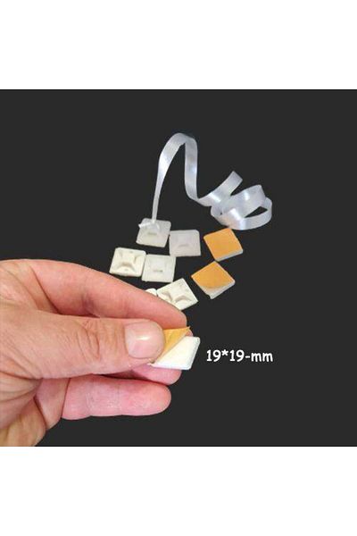 Parti Dükkanım Adhesive Crochet 19*19mm. (10Pcs)