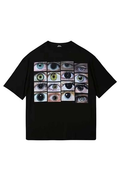 Gofeel Μπλουζάκι Unisex Eyes Washed Oversize