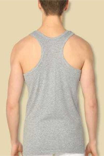 KEYAL Tutku Men's Gray 6-Piece Rambo Sports Tank Top