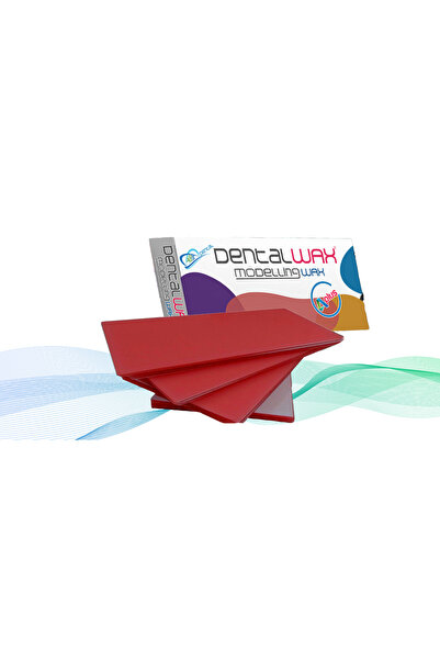 Alpsa Dentawax Kırmızı Plak Mum 500 Gr.