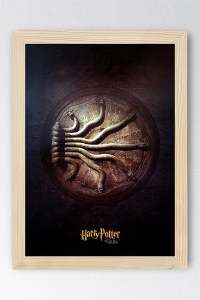 Saturn Harry Potter and the Chamber of Secrets Framed Painting - Movie Poster Painting