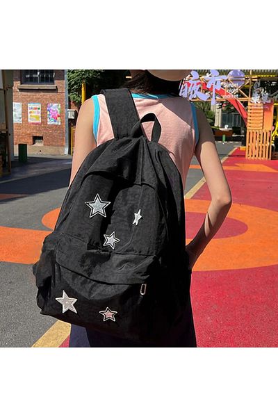 weywot Harajuku Kawaii Starry School Backpack