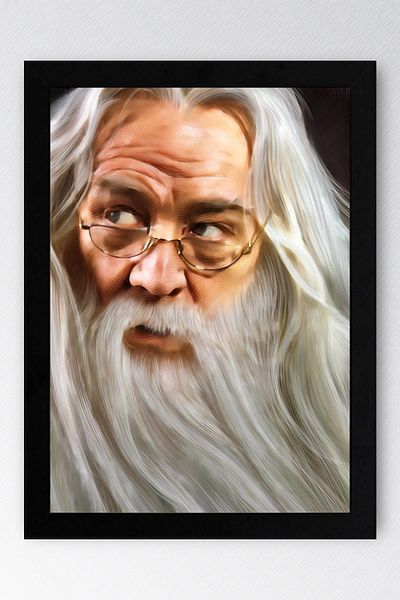 Saturn Pictură înrămată Harry Potter Albus Dumbledore - Pictură poster film