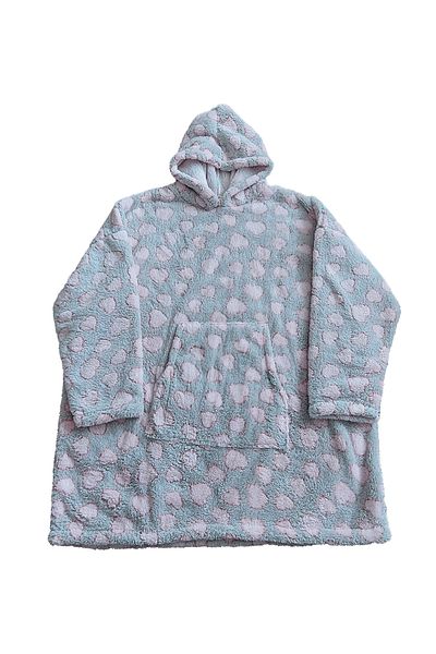 Akaystore Oversize Hooded Wellsoft βελούδινο φόρεμα με τσέπες