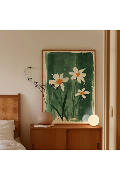 woodhomeworks Tek Bohem Tablo Salon Ofis Dekor Yesilcıcek Ttk