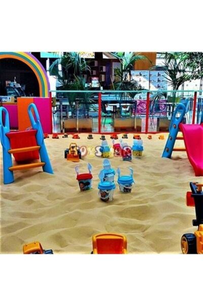 canlipetshop Çoçuk Oyun Alanı Kumu Plaj Kumu Gri Renk Oyun Kumu 10 Kg