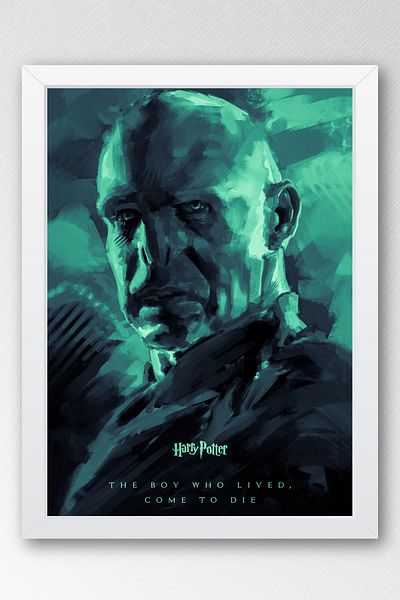 Saturn Harry Potter Lord Voldemort Pictură înrămată - Pictură poster film